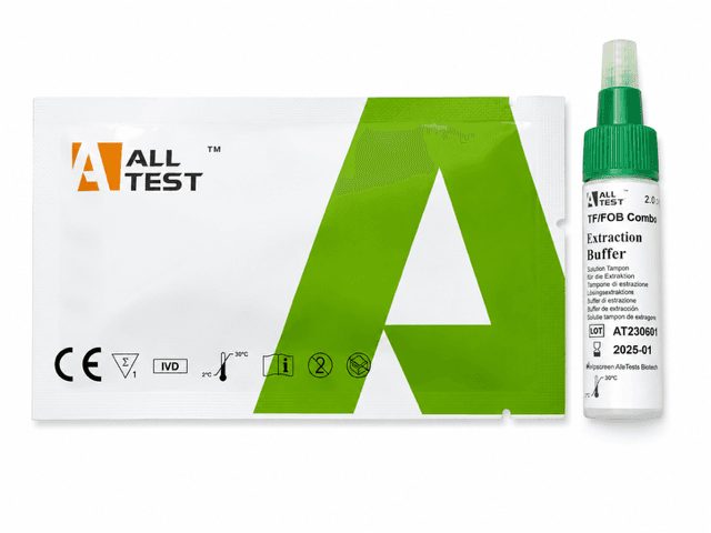1 x GP/Professional Bowel Cancer Test Kit (Faecal Occult Blood) — bowel cancer test kit, tested from a stool sample