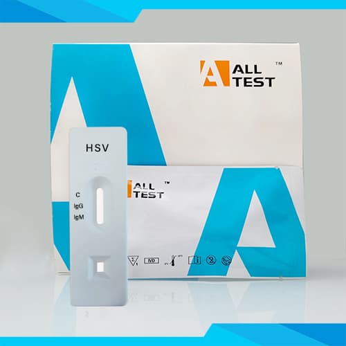 Herpes (HSV-1 & HSV-2) IgG/IgM Test Kit — pack of 2 — herpes test kit, tested from a finger-prick blood sample